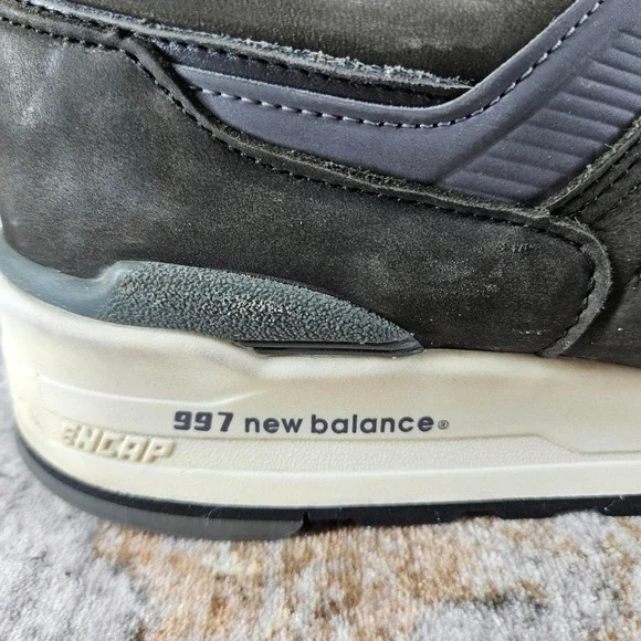 New Balance 997 Running Sneakers Men 9 Wide Green M997DPA Age of Exploration USA - Picture 5 of 14